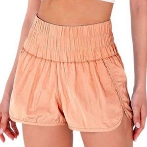 Free People Movement Peach Shorts